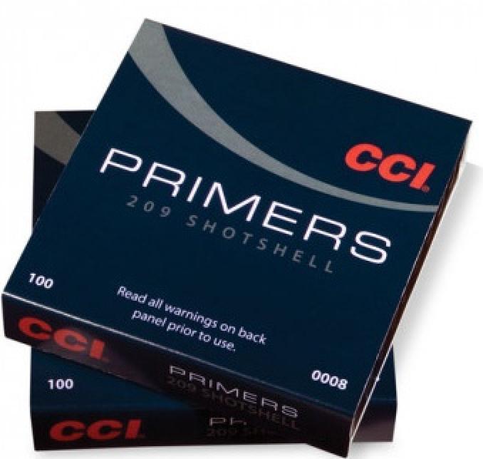 CCI Primers #209 Shotshell Magnum CCI Primers 100 Quantity