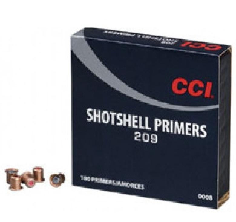 CCI Primers #209 Shotshell Magnum CCI Primers 100 Quantity