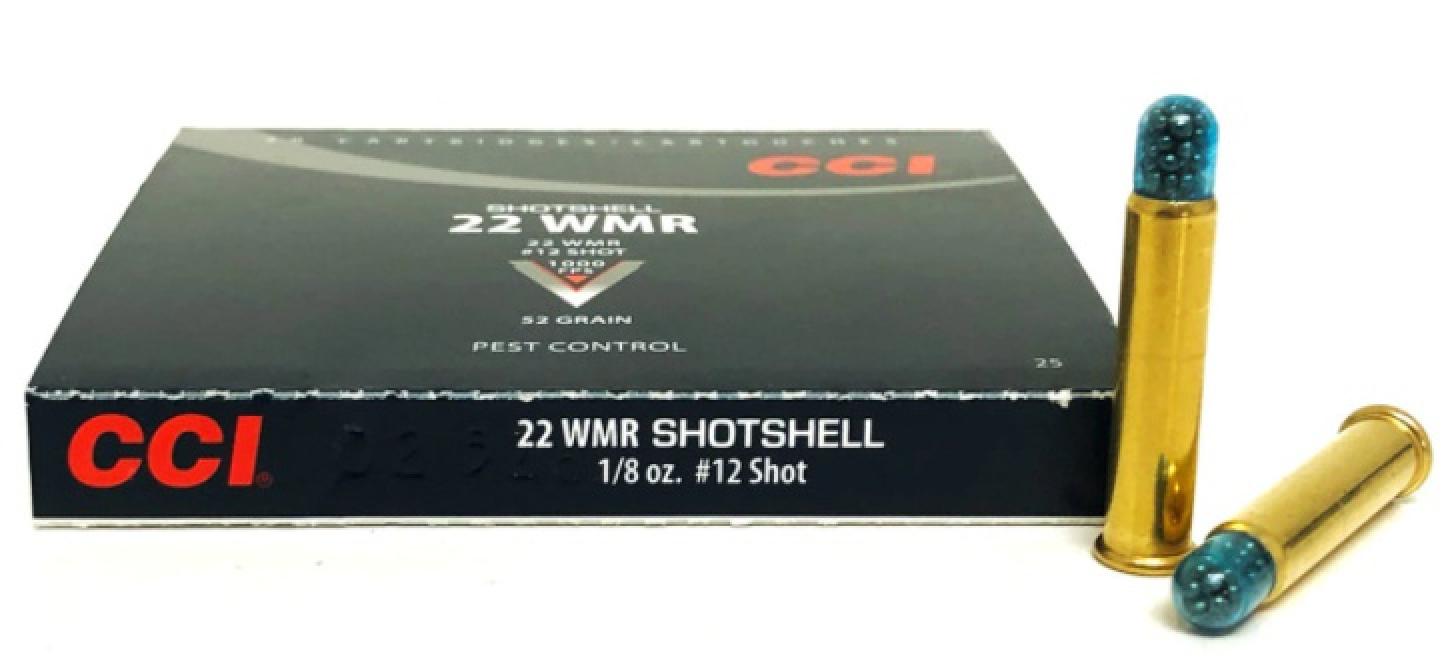 CCI Shotshell .22 WMR 52 Grain Ammunition 20 Rounds #12 Shot 