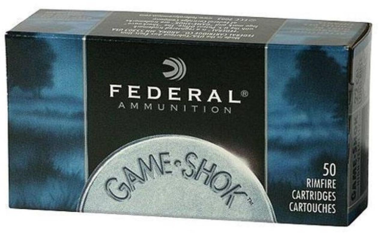 Federal Premium Game-Shok .22 Long Rifle Bird Shot 25 Grain #12 Shotshell