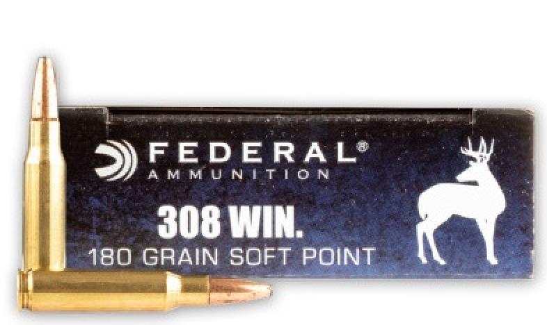 Federal Premium Power Shok .308 Winchester 180 Grain Soft Point Info