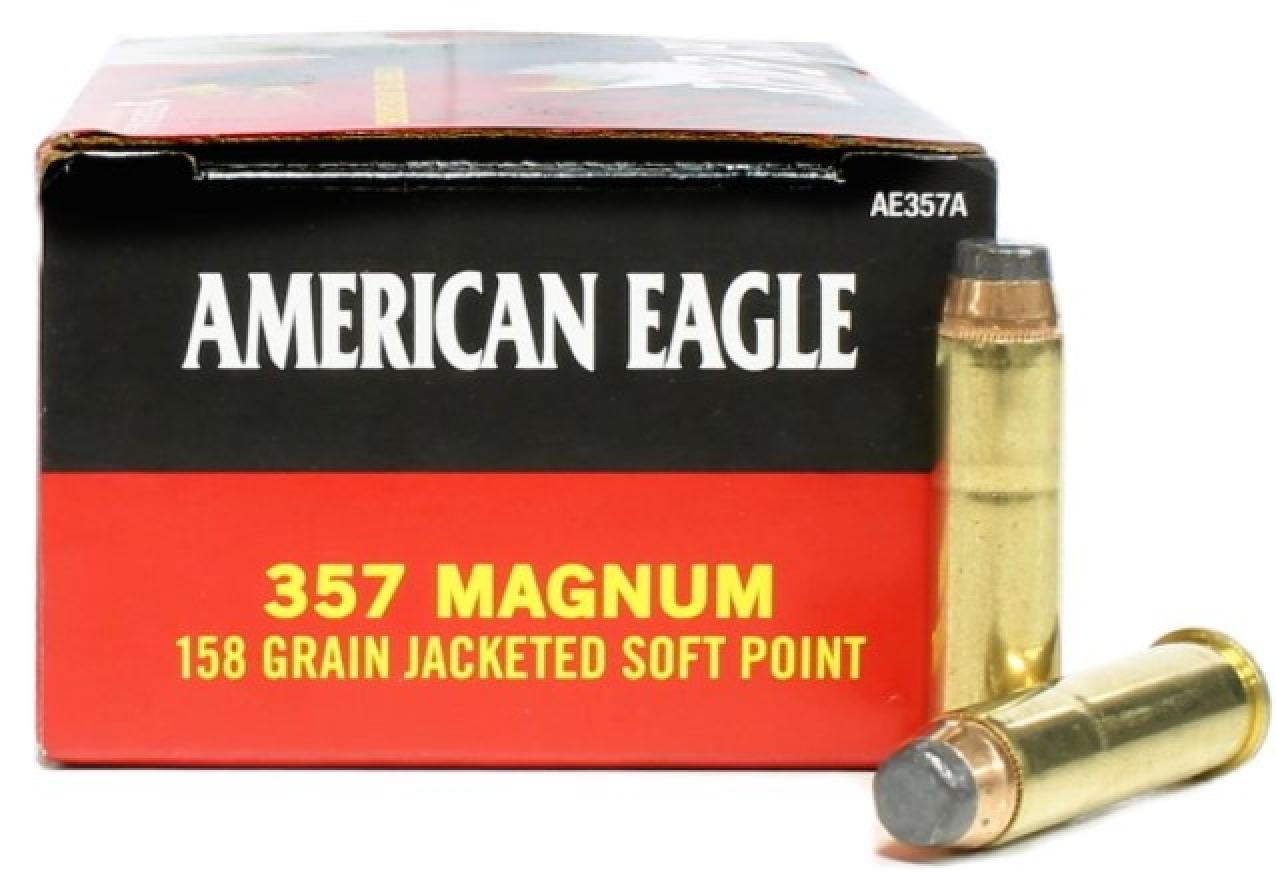 Federal Premium American Eagle .357 Magnum 158 Grain Jacketed Soft Point Info