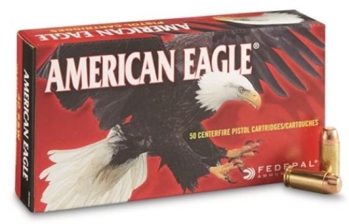 Federal Premium American Eagle .40 S&W 155 Grain Full Metal Jacket