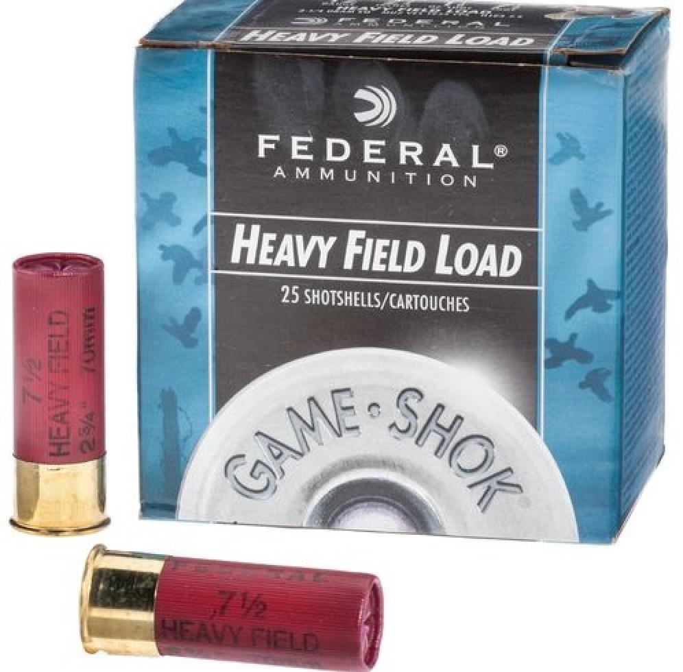 Federal Premium Game Shok Upland Field Heavy Field Load Shotshells
