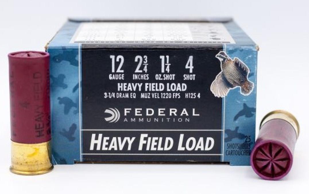 Federal Premium Game Shok Upland Field Heavy Field Load Shotshells Info
