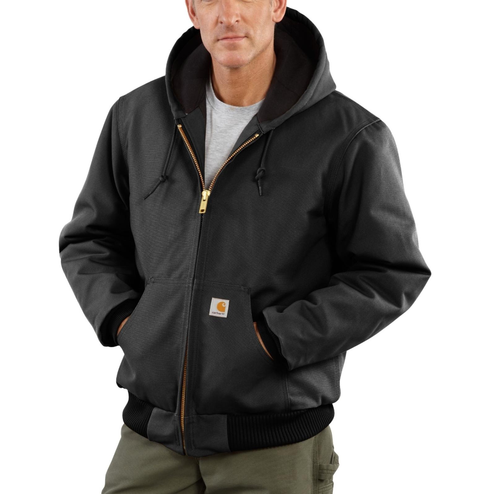 Carhartt Duck Quilted Flannel-Lined Active Jac