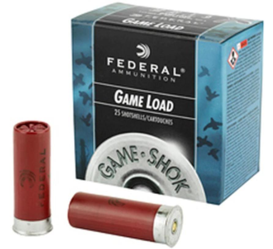 Federal Premium Game-Shok Field Load 12 Gauge shotshells #7.5