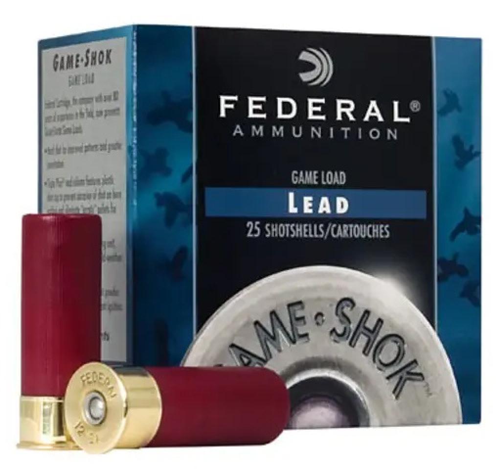 Federal Premium Game-Shok Game Load 12 Gauge #6 Shotshells