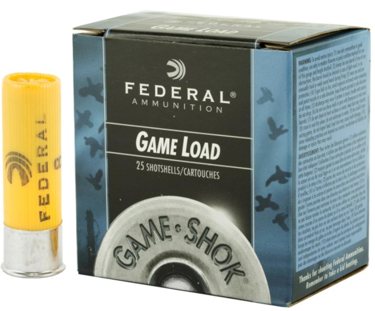 Federal Premium Game-Shok Game Load 20 Gauge #8 Shotshells