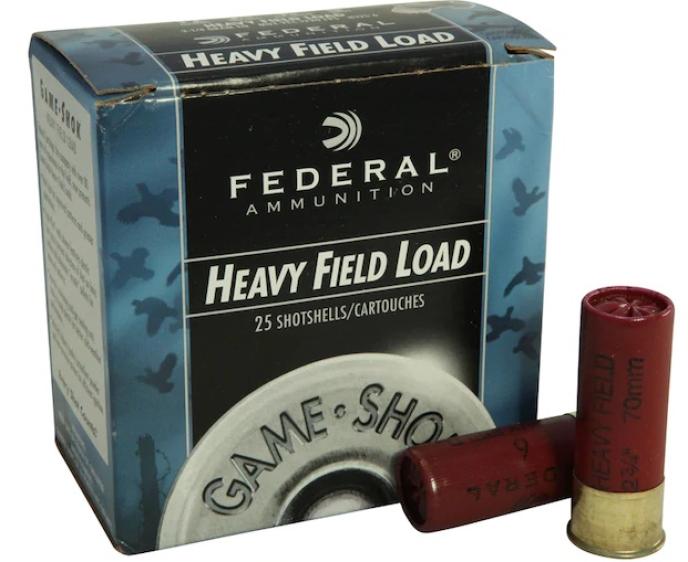 Federal Premium Game-Shok Game Load Heavy Field 12 Gauge #4 Shotshells