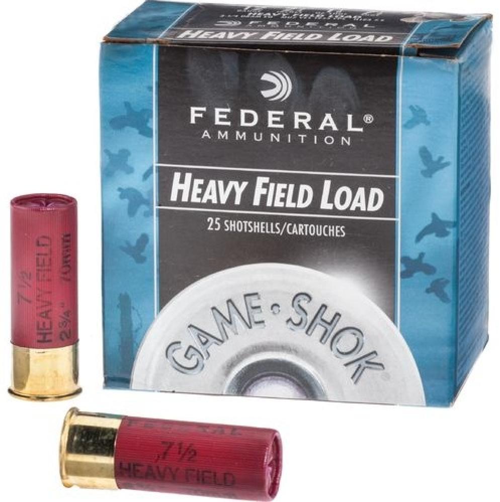 Federal Premium Game-Shok Game Load Heavy Field 12 Gauge #4 Shotshells
