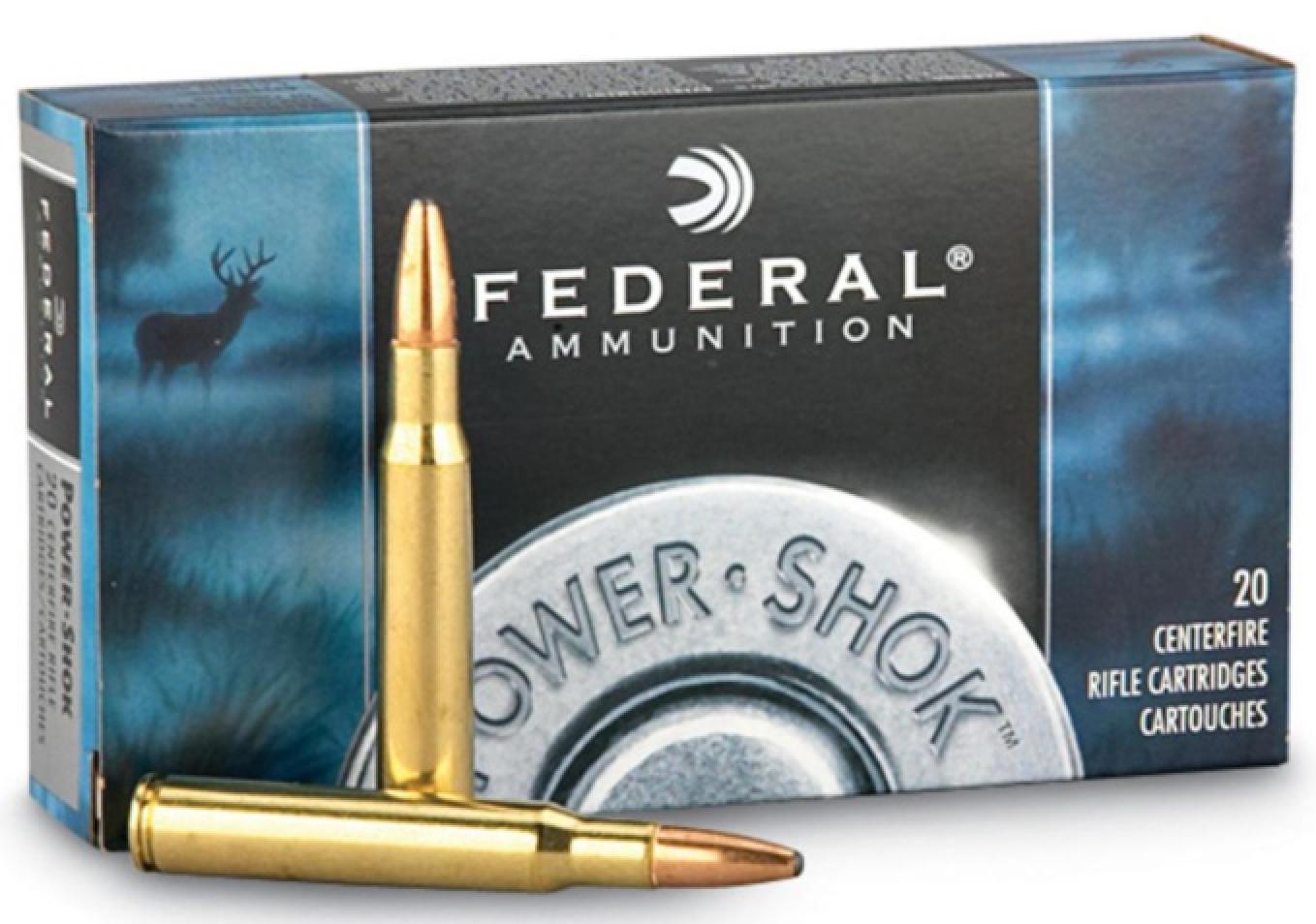 Federal Premium Power-Shok .243 Winchester 80 Grain Speer Hot-Cor Soft Point