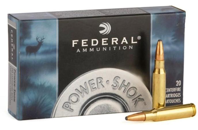 Federal Premium Power-Shok .270 Winchester 150 Grain Soft Point Round Nose