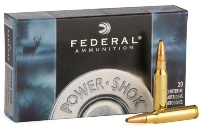 Federal Premium Power-Shok .300 Winchester Magnum 180 Grain Jacketed Soft Point