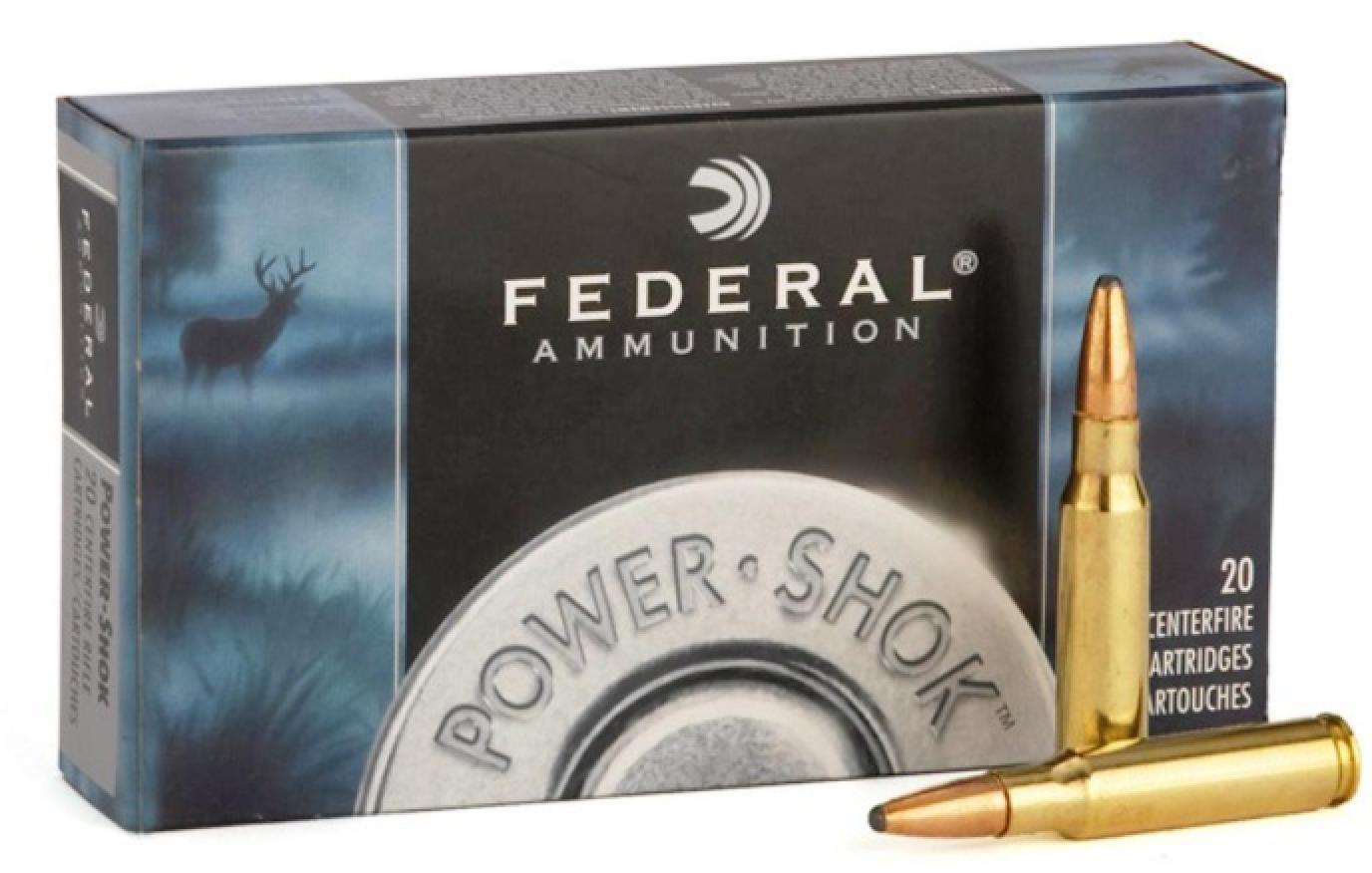 Federal Premium Power-Shok 30-06 Springfield 180 Grain Jacketed Soft Point
