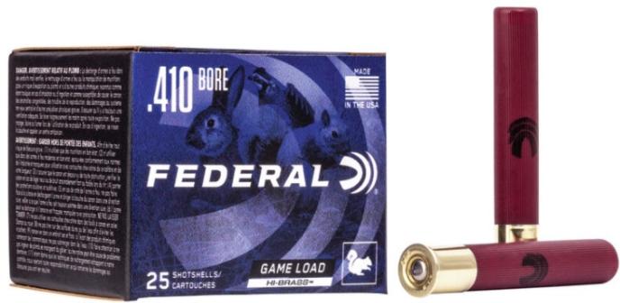 Federal Premium Upland Hi-Brass Game Shok .410 Gauge #5 Shotshells