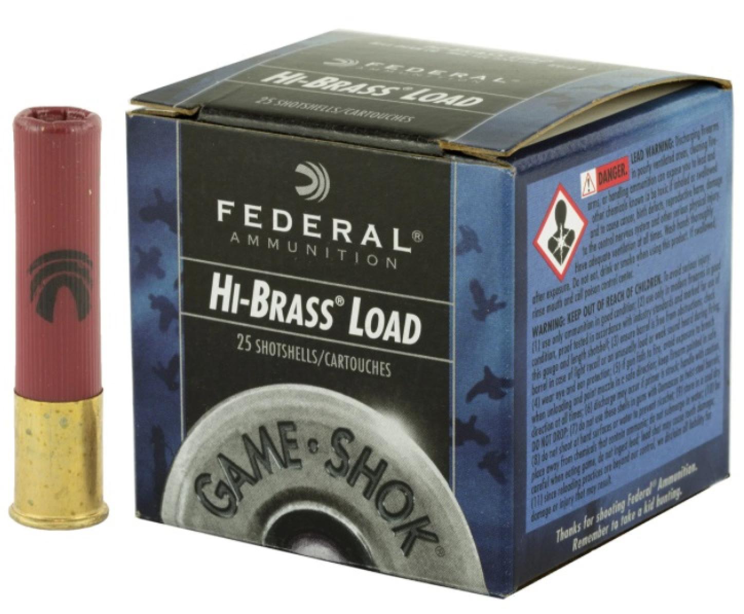 Federal Premium Upland Hi-Brass Game Shok .410 Gauge #5 Shotshells