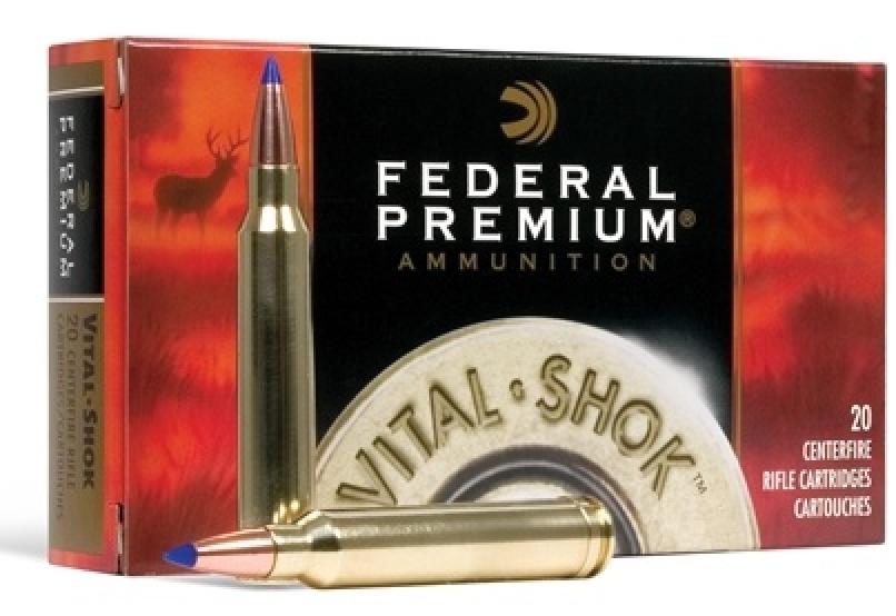 Federal Premium Vital-Shok .22-250 Remington 60 Grain Nosler Partition