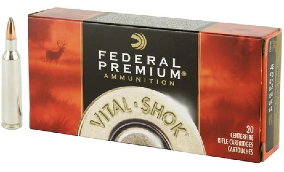 Federal Premium Vital-Shok .22-250 Remington 60 Grain Nosler Partition