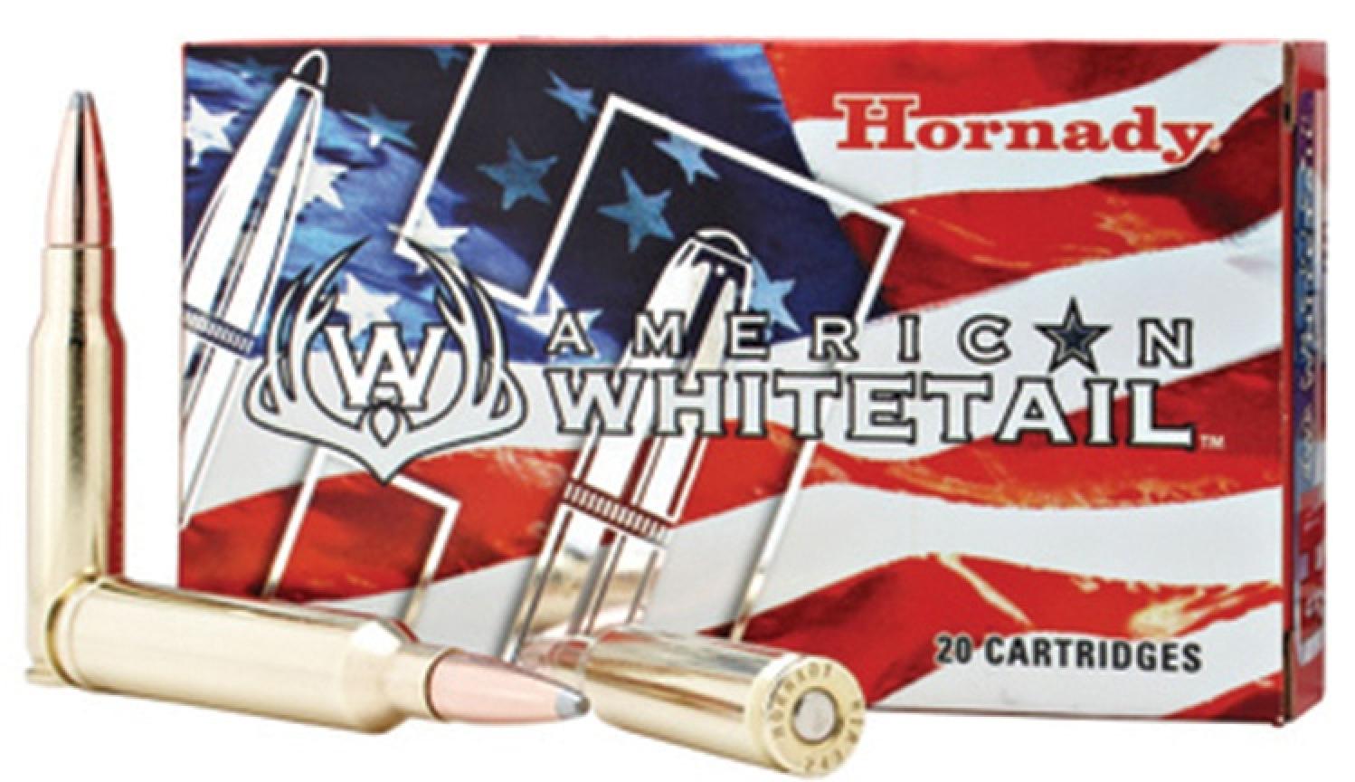 Hornady American Whitetail 25-06 Remington 117 Grain Interlock Spire Point Boat Tail