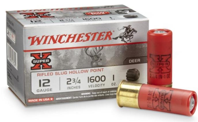 Winchester Super-X 12 Gauge 2.75" 1oz. Slug Shotshell
