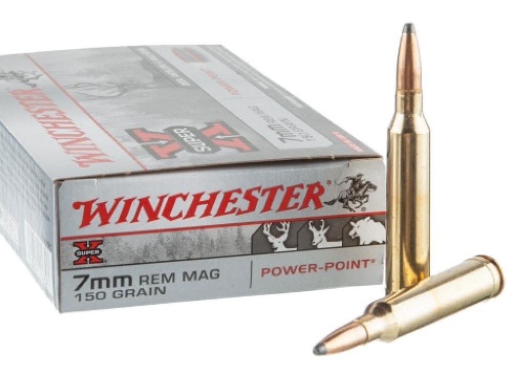 Winchester Super-X 7mm Remington Magnum 150 Grain Power-Point