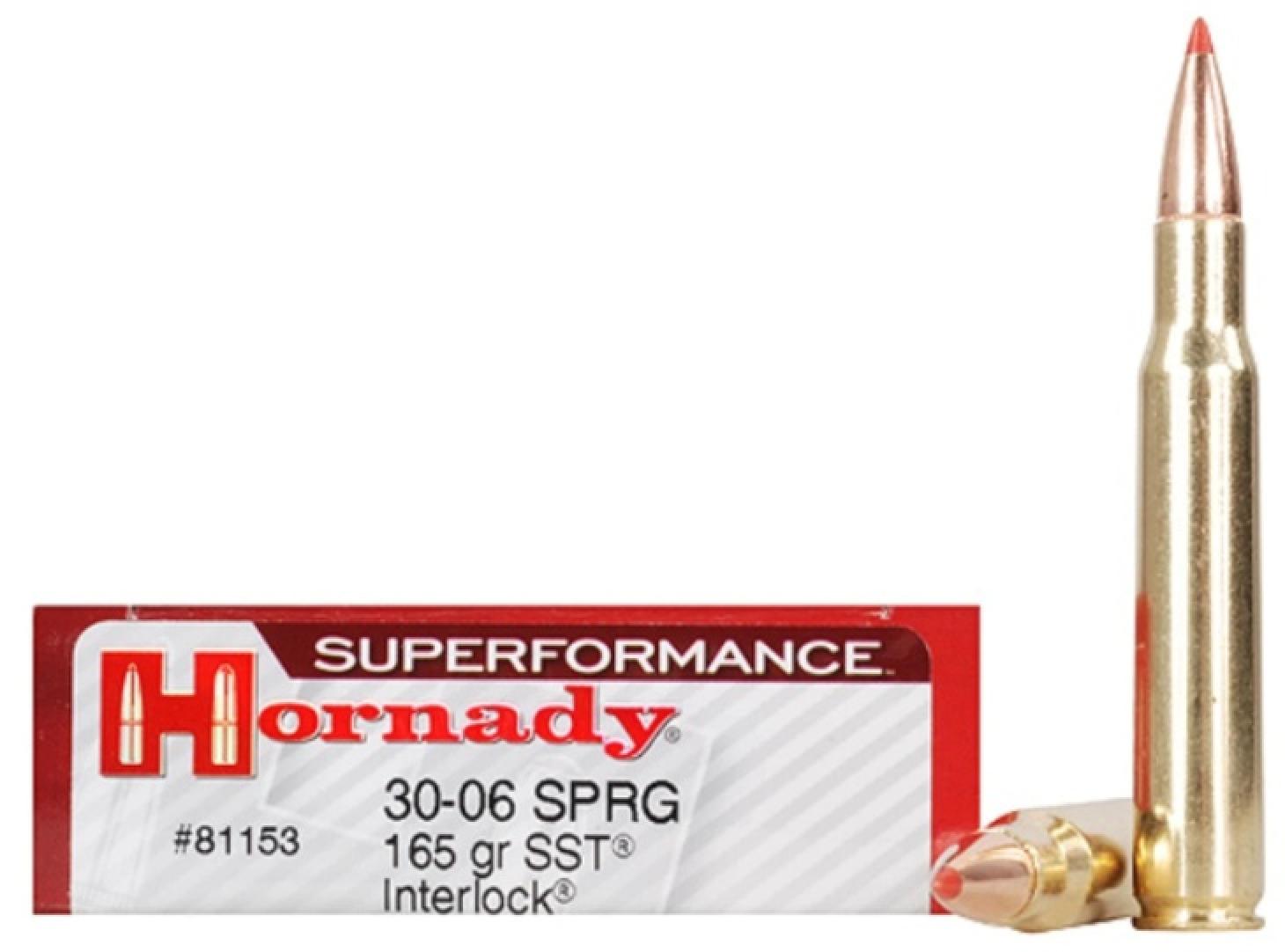 Hornady Superformance® 30-06 Springfield 150 grain SST® 