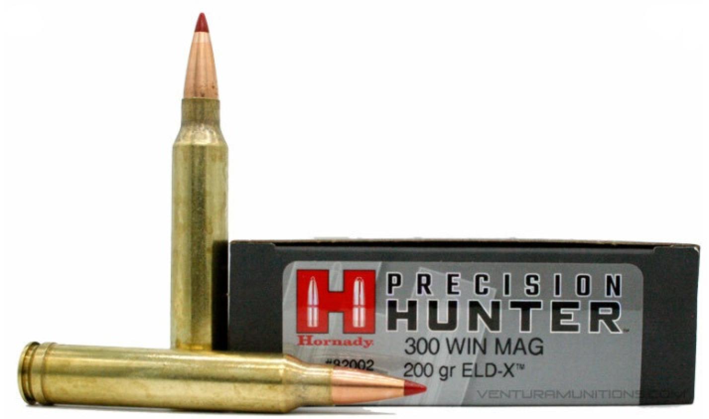 Hornady Precision Hunter® 300 Winchester Magnum 200 grain ELD-X® 