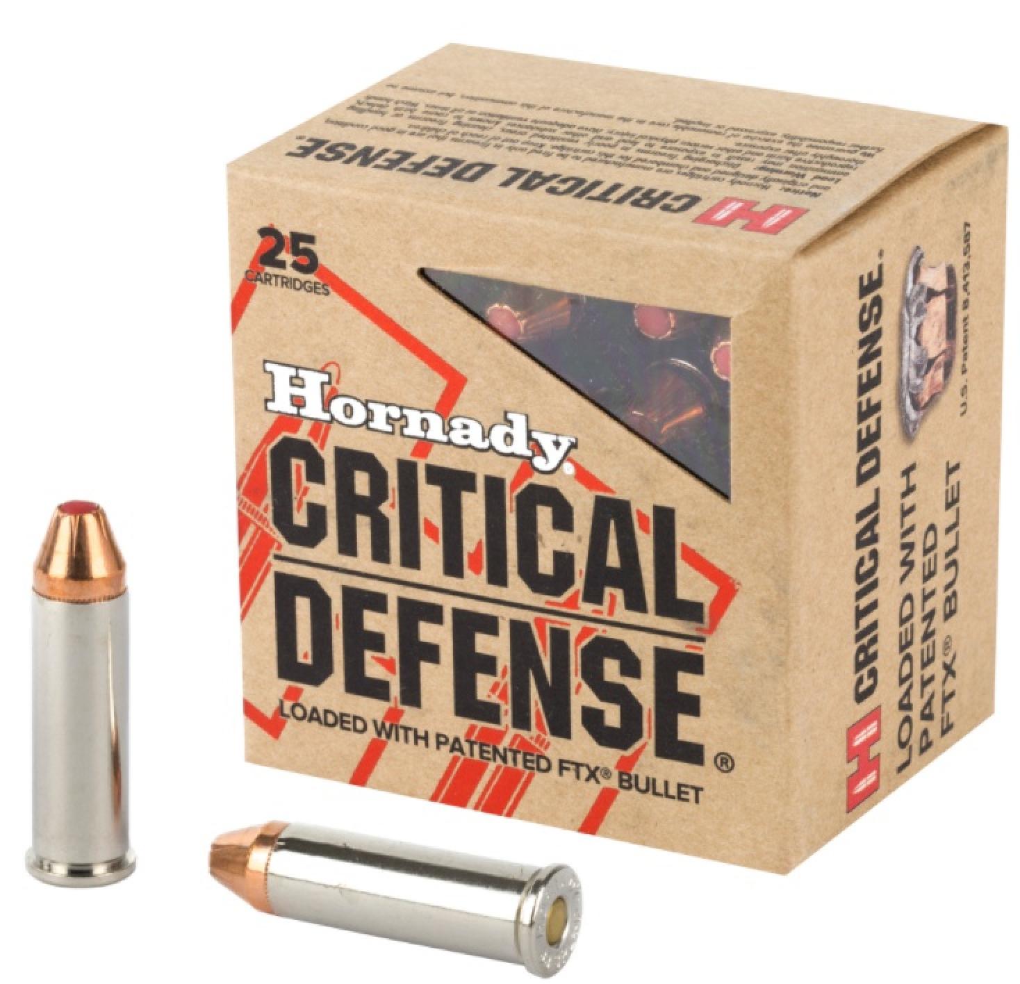 Hornady Critical Defense 38 Special 110 grain FTX