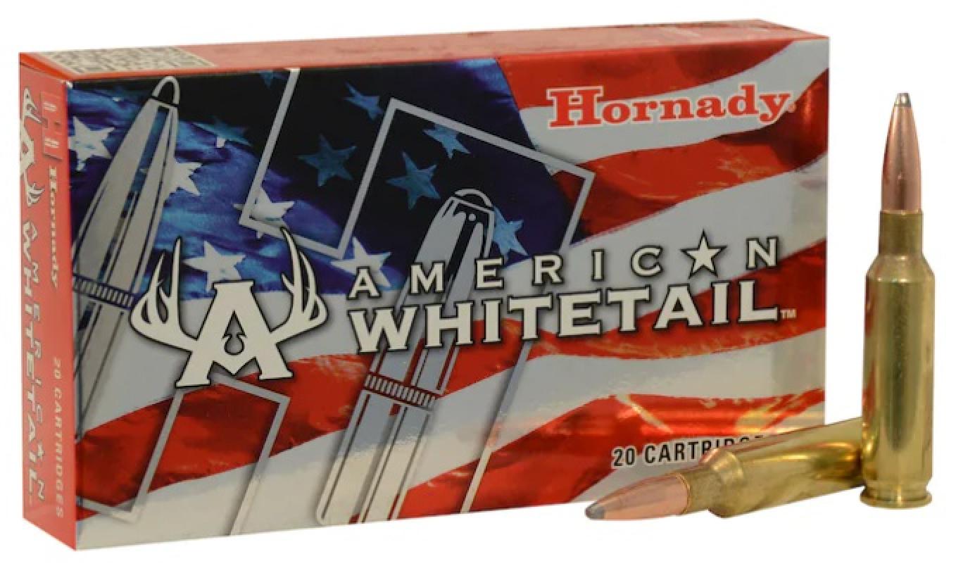 Hornady American Whitetail 6.5 Creedmoor 129 Grain Interlock Spire Point