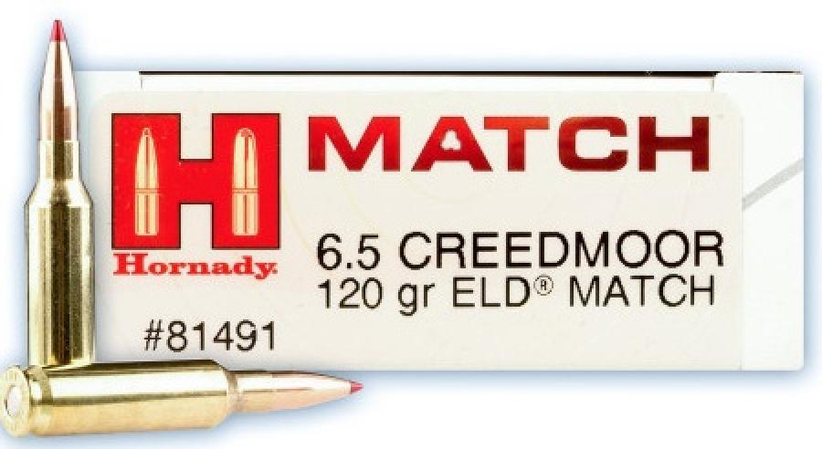 Hornady Match 6.5 Creedmoor 120 Grain ELD