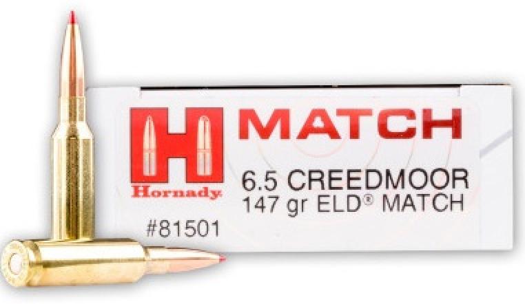 Hornady Match 6.5 Creedmoor 147 Grain ELD