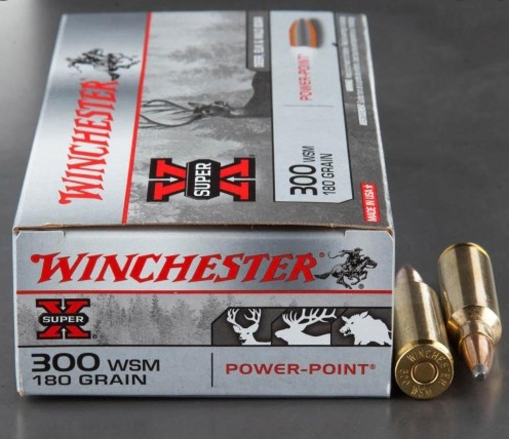 Winchester Super-X 300 Winchester Short Magnum (WSM) 180 Grain Power-Point