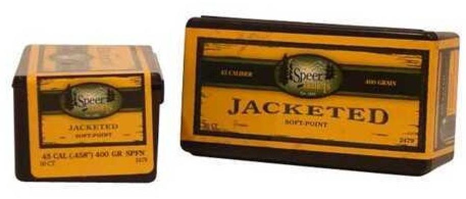 Speer 45 Caliber (458 Diameter) 400 Grain Flat Nose