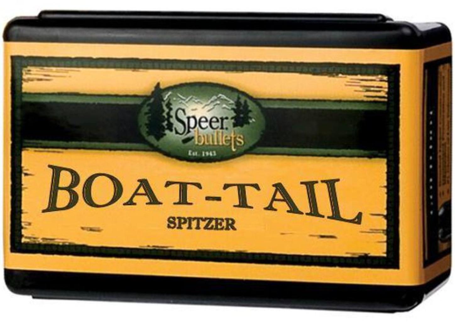 Speer 25 Caliber (257 Diameter) 120 Grain Spitzer Boat Tail