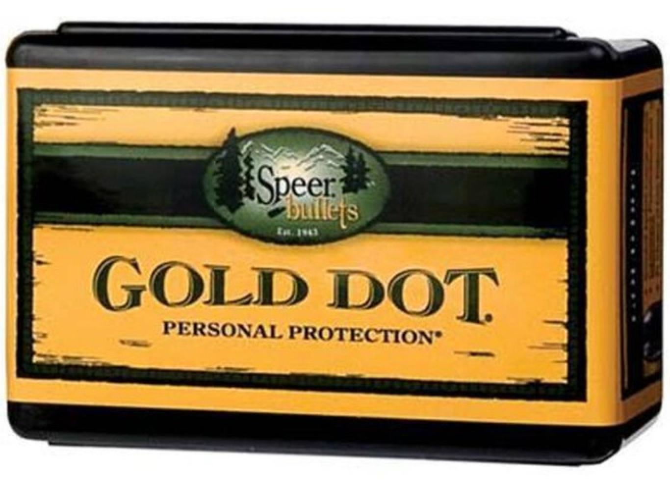 Speer Gold Dot 45 Caliber (451 Diameter) 230 Grain Bonded Jacketed Hollow Point