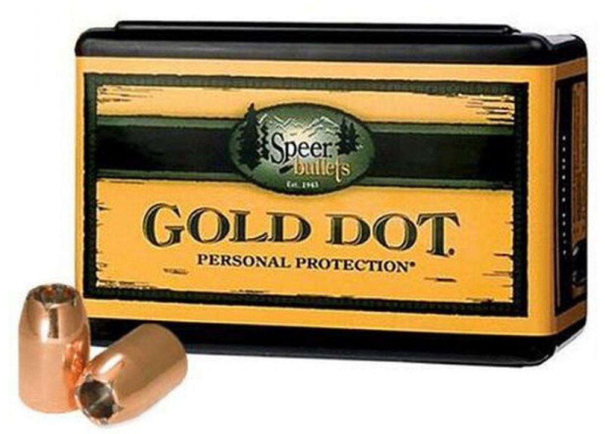 Speer Gold Dot 9mm (355 Diameter) 124 Grain Bonded Jacketed Hollow Point