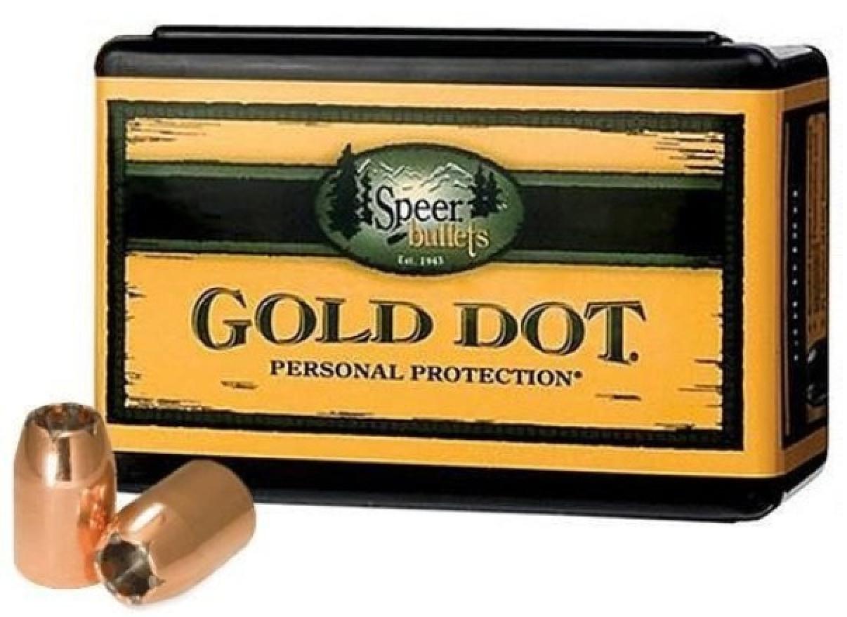 Speer Gold Dot 44 Caliber (429 Diameter) 210 Grain Bonded Jacketed Hollow Point