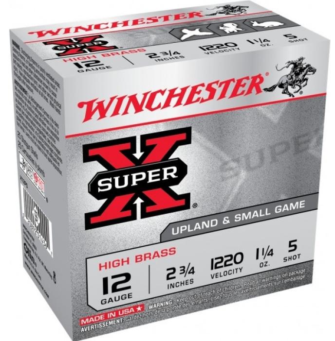 Winchester Super-X High Brass 12 Gauge #5 Shotshells