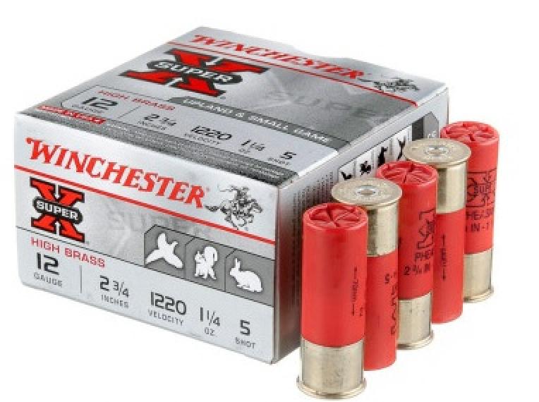 Winchester Super-X High Brass 12 Gauge #5 Shotshells