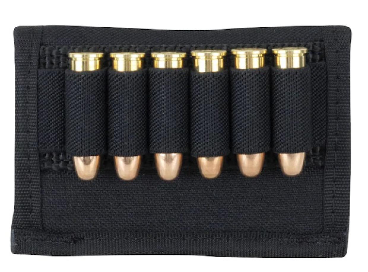 Blackhawk Uncle Mike's Belt Slide Pistol Ammunition Carrier 6-Round Nylon Black