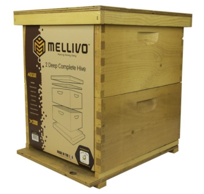 Mellivo Strong Box Two Deep Hive Kit
