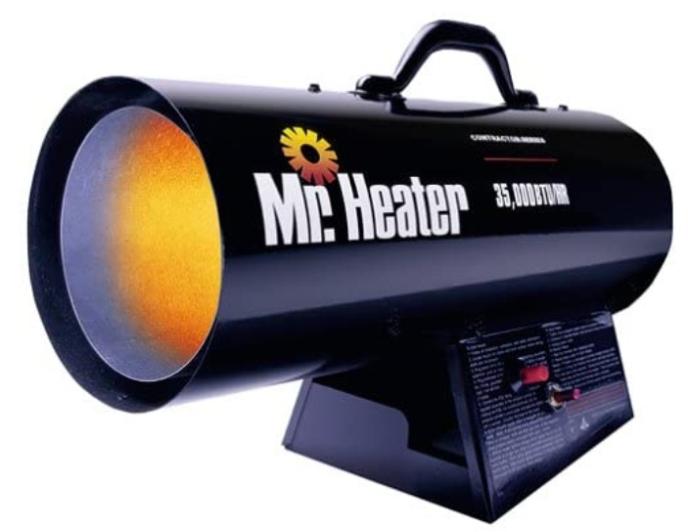 Mr Heater Forced Air Propane Heater