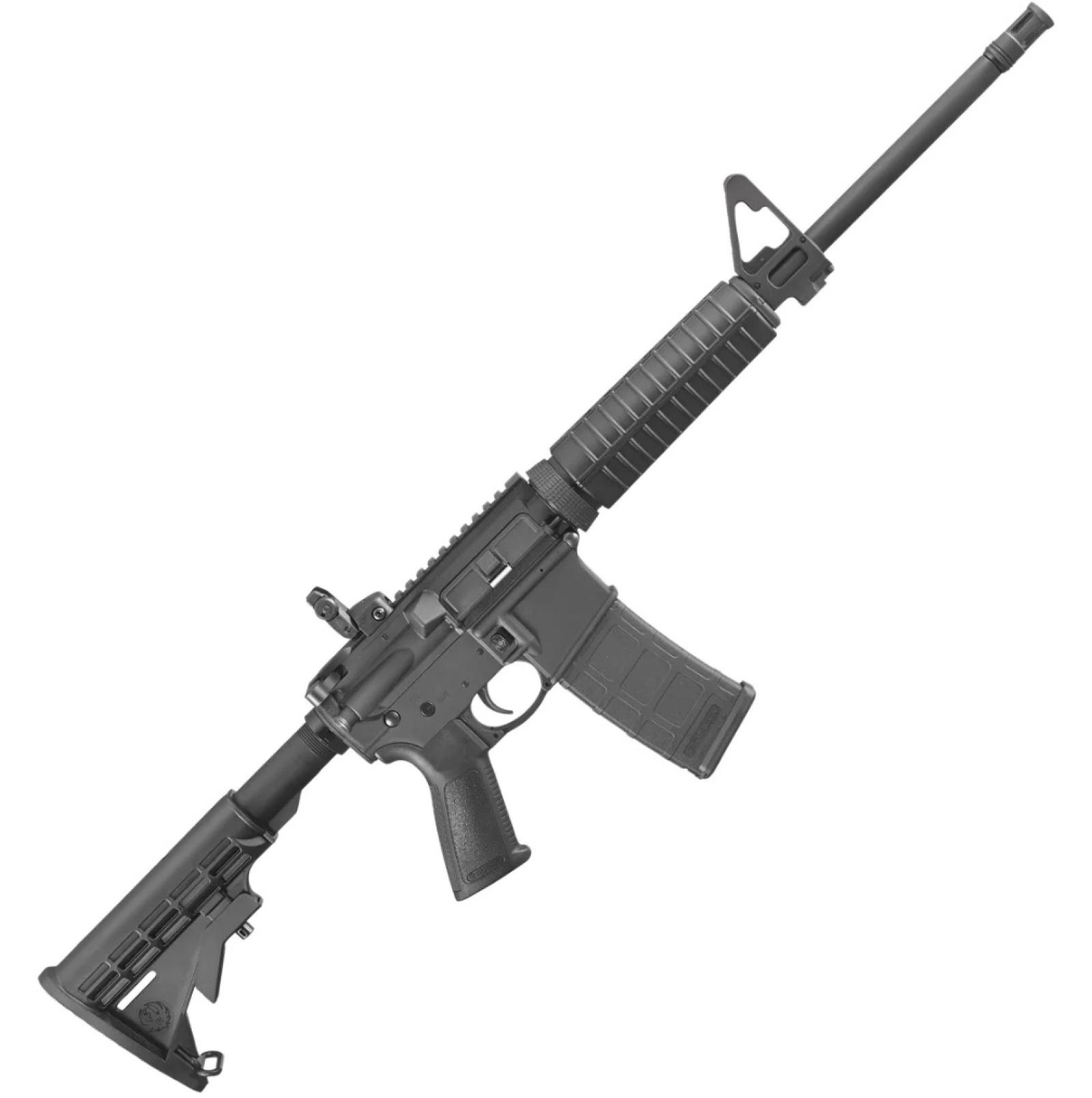Ruger AR-556® : Standard  Model 08500  5.56 NATO - Autoloading Rifle Front Right Angle