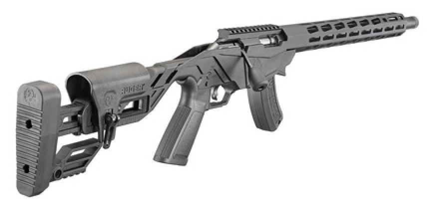 Ruger Precision® Rimfire 22 LR Right Side Buttstock View