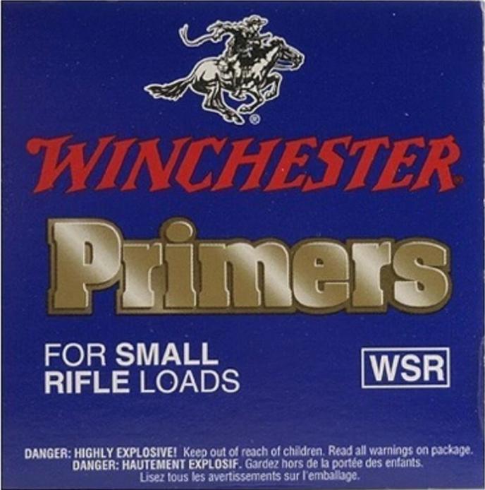 Winchester WSR Small Pistol Standard Load #1.5 Primers Standard Load