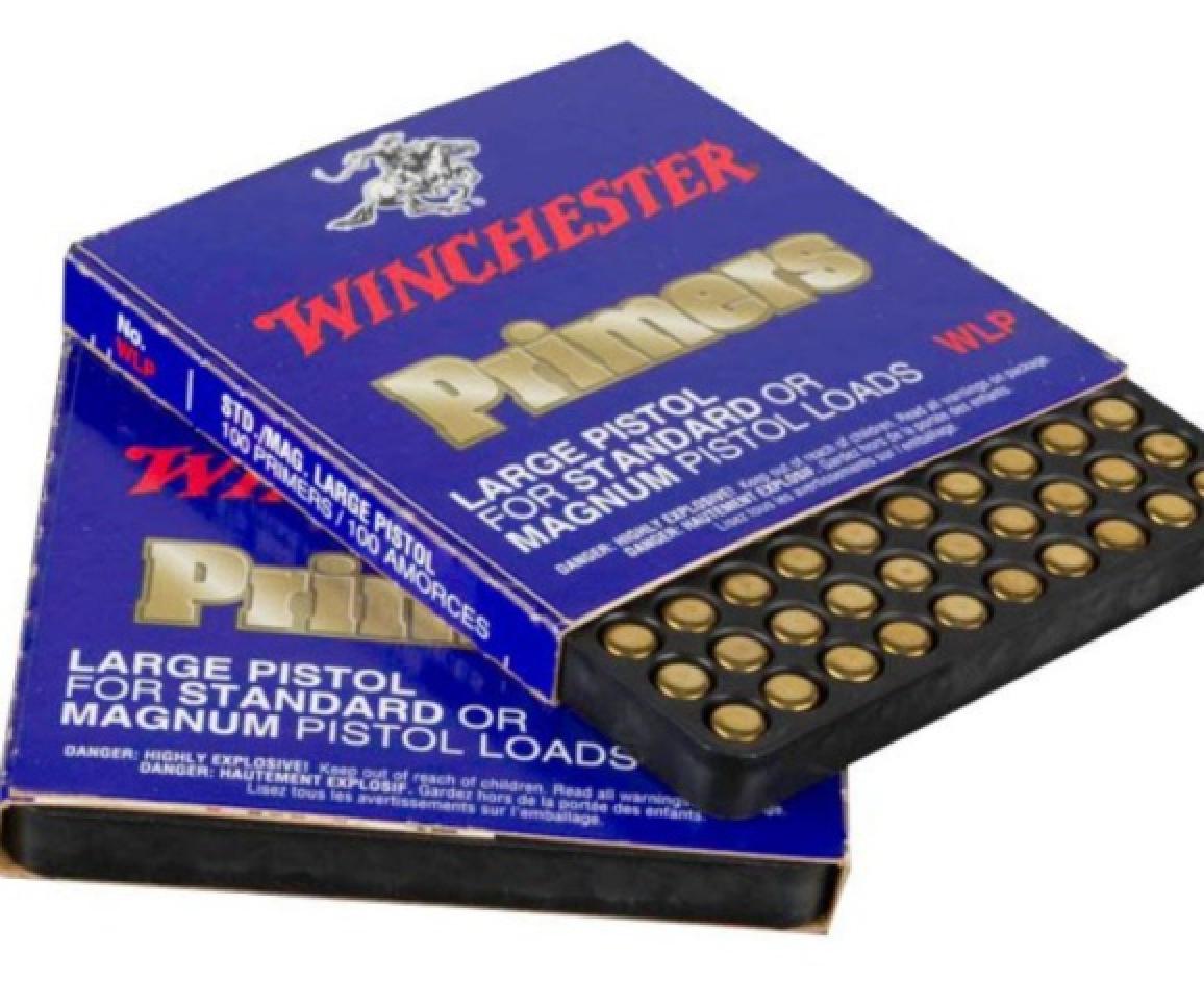 Winchester WLP Large Pistol #7 Standard or Magnum Pistol Primers