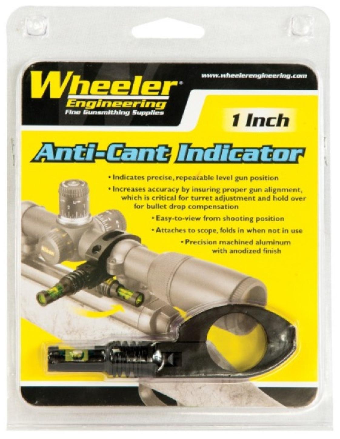 Wheeler Battenfeld Anti-Cant Indicator Scope 1"