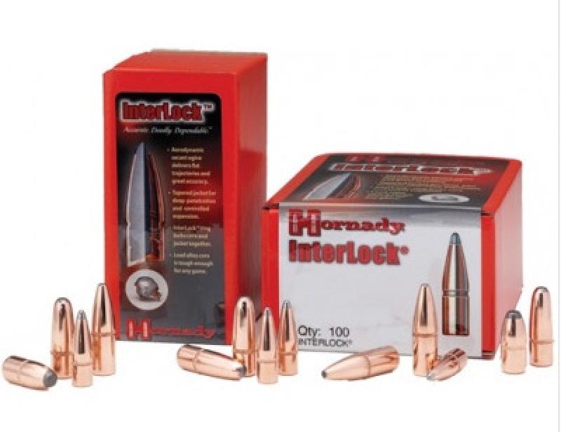 Hornady InterLock® BTSP 7MM (284 diameter) 162 grain