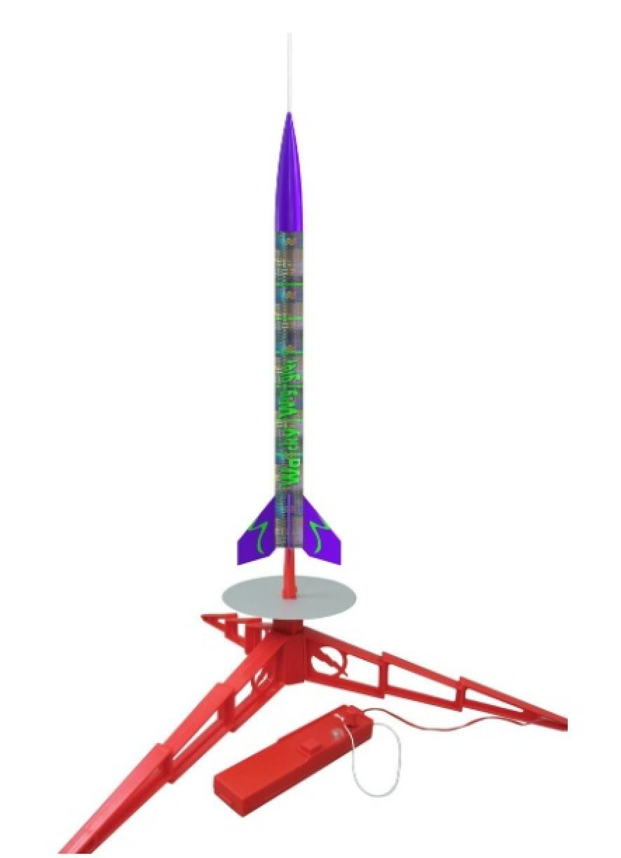 Estes Model Rocket Launch Set Wacky Wiggler